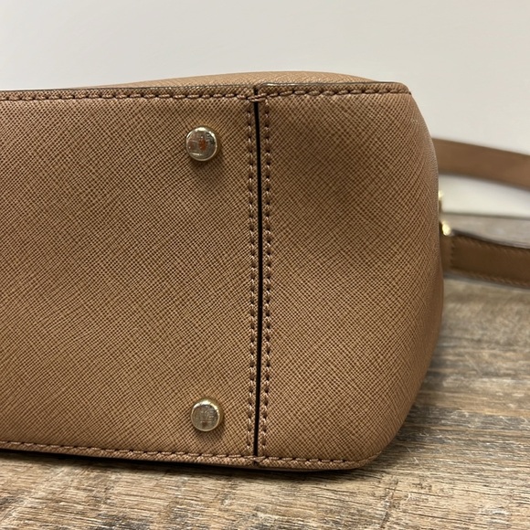Kate Spade Charlotte Street Reena Shoulder Handbag Purse Dune (Tan) - Picture 8 of 15